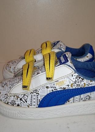 Брендові круті кросівки з міньйонами puma.