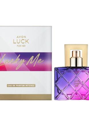 Парфюмная вода для нее "luck me. intense "avon 50 ml.1 фото