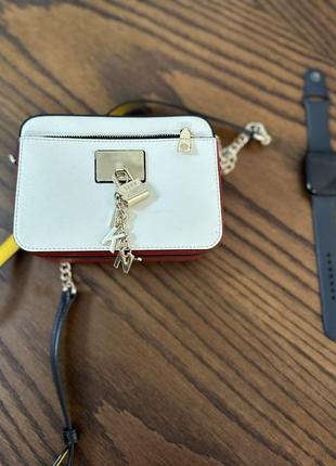 Сумка dkny  біла, червона, синя