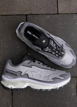 Кросівки salomon xt-slate grey purple