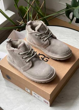 Уггі ugg neumel light grey9 фото