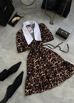 Сукня лео леопард хіт продаж