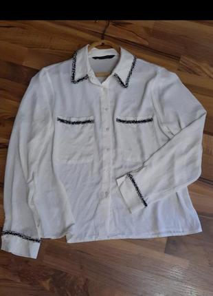 Сорочка pitón у стилі chanel1 фото
