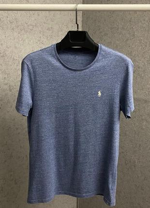 Блакитна футболка polo ralph lauren