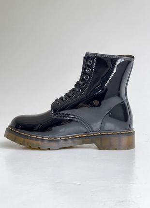 Лакированные ботинки dr. martens осень зима распродаж уценка7 фото