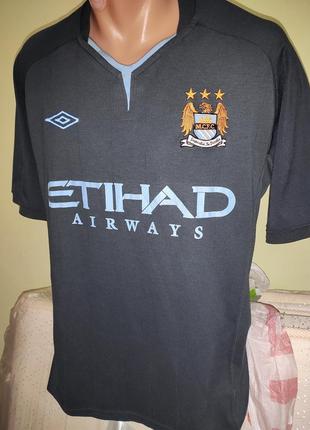 Оригинальная футбольная форма manchester city away 2010/2011 umbro.м-л