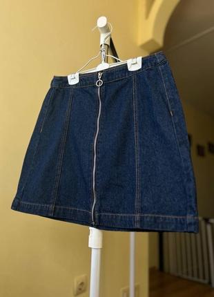 Джинсова спідниця h&m