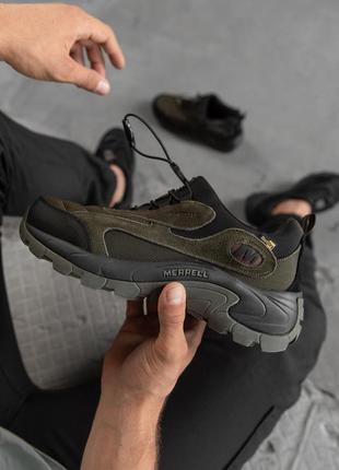 Термо кросівки merrell green
