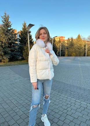 Пуховик женский пуховик осенний пуховик натуральный