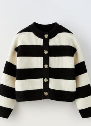 Кардиган в стиле old money zara