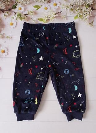 Велюровые штаны детские primark р.74