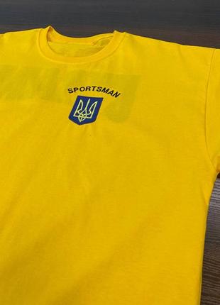 Спортивна чоловіча футболка ukraine sportsman4 фото