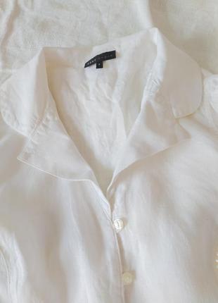 Блуза жилетка 100% льон3 фото