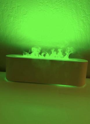 Увлажнитель воздуха, аромадиффузор в виде камина, огня