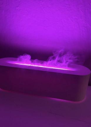 Увлажнитель воздуха, аромадиффузор в виде камина, огня