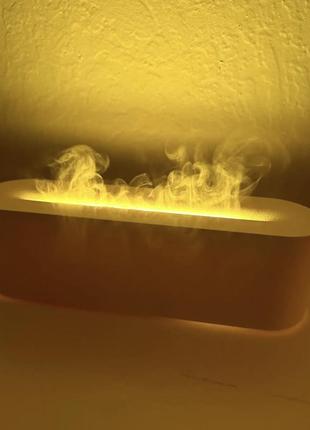 Увлажнитель воздуха, аромадиффузор в виде камина, огня