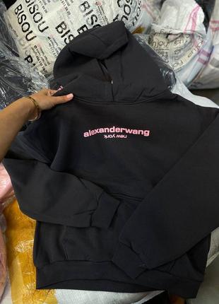 Худі на флісі alexander wang