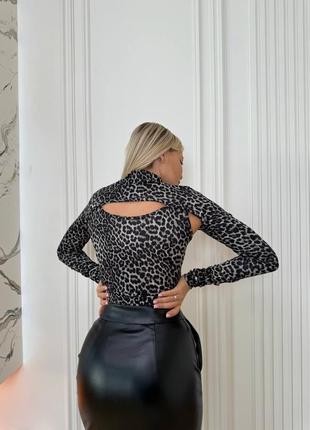 Соблазнительный боди + болеро лео боди леопард2 фото