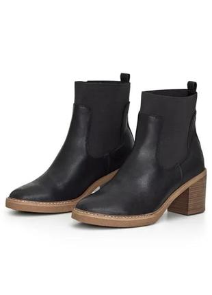 Чоботи сапоги челсі чорні evans англія 41 розмір