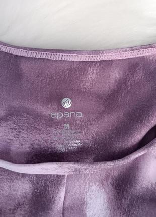 Спортивный топ для спорта одежда для тренировок майка сток apana