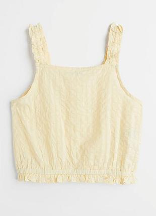 Брендовый топ майка для девочки h&m этикетка 2