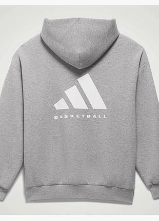 Худі на підкладці унісекс adidas basketball оригінал2 фото