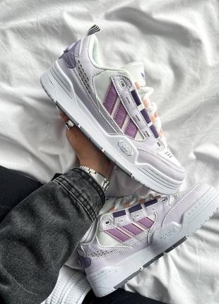 Кроссовки женские adidas wmns adi2000 'silver violet'10 фото