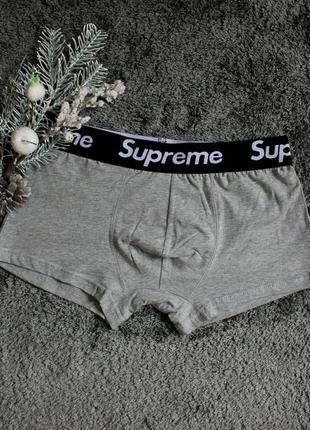 Мужское белье supreme grey m