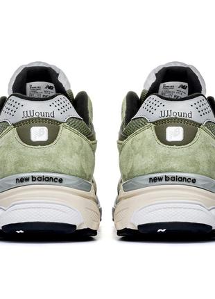 Кросівки new balance 990v3 jjjound olive6 фото