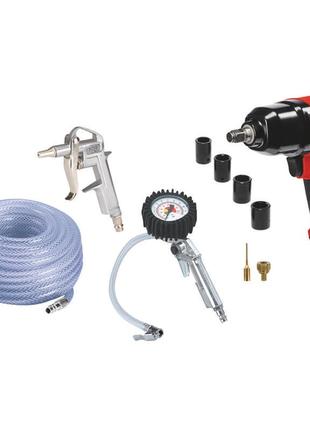Гайковерт пневматичний einhell air tool set (4020577)