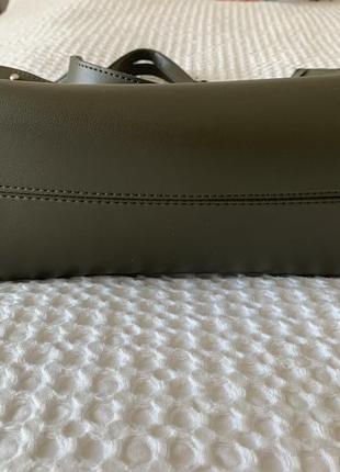 Parfois сумка-шоппер женская оливковый щужзам6 фото