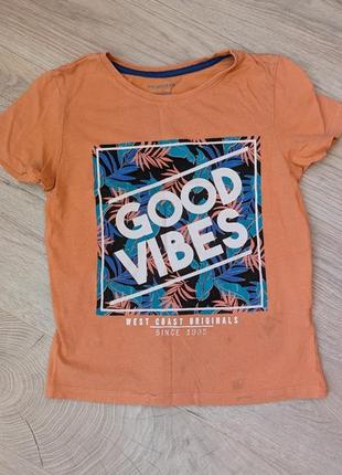 Домашняя футболка для мальчика 7-8 лет