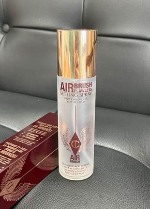 Charlotte tilbury - спрей фиксатор макияжа airbrush flawless setting spray