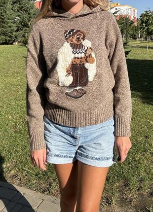 Джемпер ralph lauren polo светр з ведмедиком