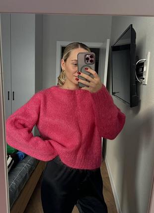 Свитер из мохера