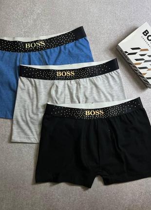 Мужские трусы набор hugo boss