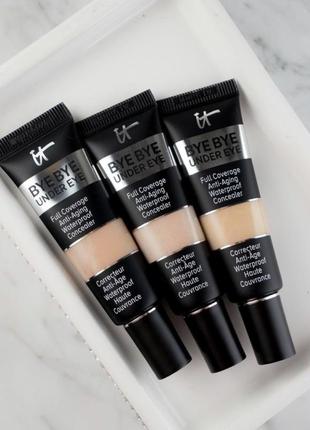 Bye bye under eye full coverage anti-aging waterproof concealer