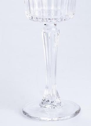 Набор бокалов для вина стеклянный прозрачный  набор 6 шт3 фото
