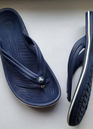 Чоловічі пляжні шльопки від бренду   🩴crocs