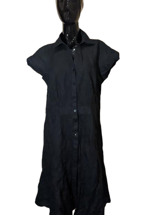 Льняное платье 50 размер