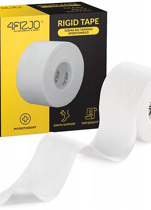 Стрічка кінезіологічна (кінезіо тейп) 4fizjo rigid tape 5 см x 10 м жорстка white (p-5905973400824)