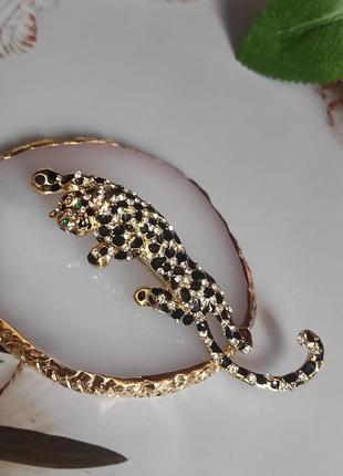 Шикарна,сяюча брошка леорард
