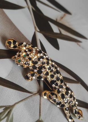 Шикарна,сяюча брошка леорард