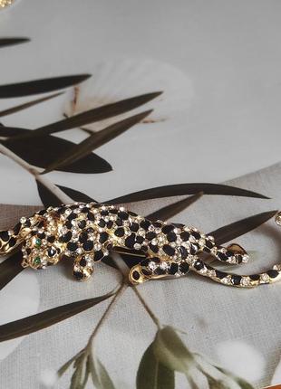 Шикарна,сяюча брошка леорард