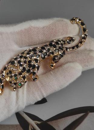 Шикарна,сяюча брошка леорард