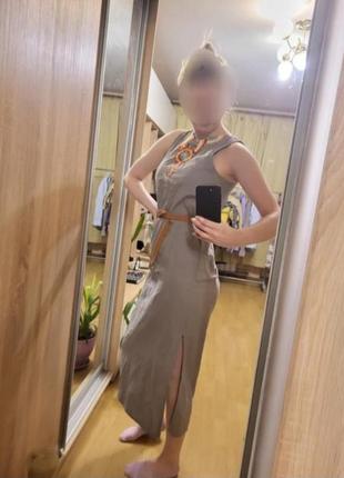 Сарафан плаття сукня с разрезом8 фото