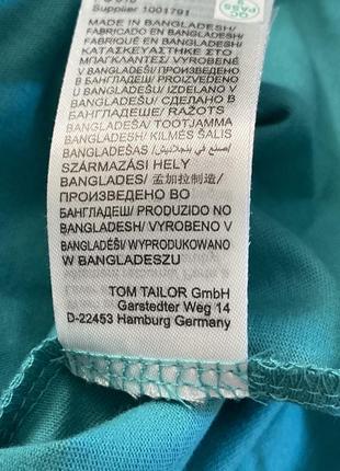 Новая хлопковая unisex oversize футболка tom taylor m нижняя 🇩🇪7 фото