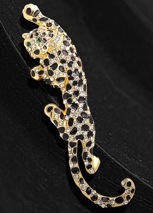 Шикарна,сяюча брошка леорард
