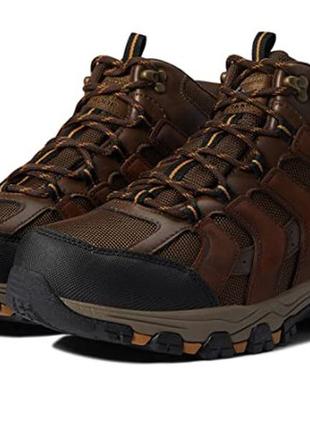 Skechers relaxed fit selmen - relodge dark brown - трекинговые ботинки темно- коричневые
р. 43