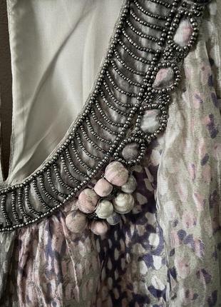 Шелковый сарафан-платье4 фото